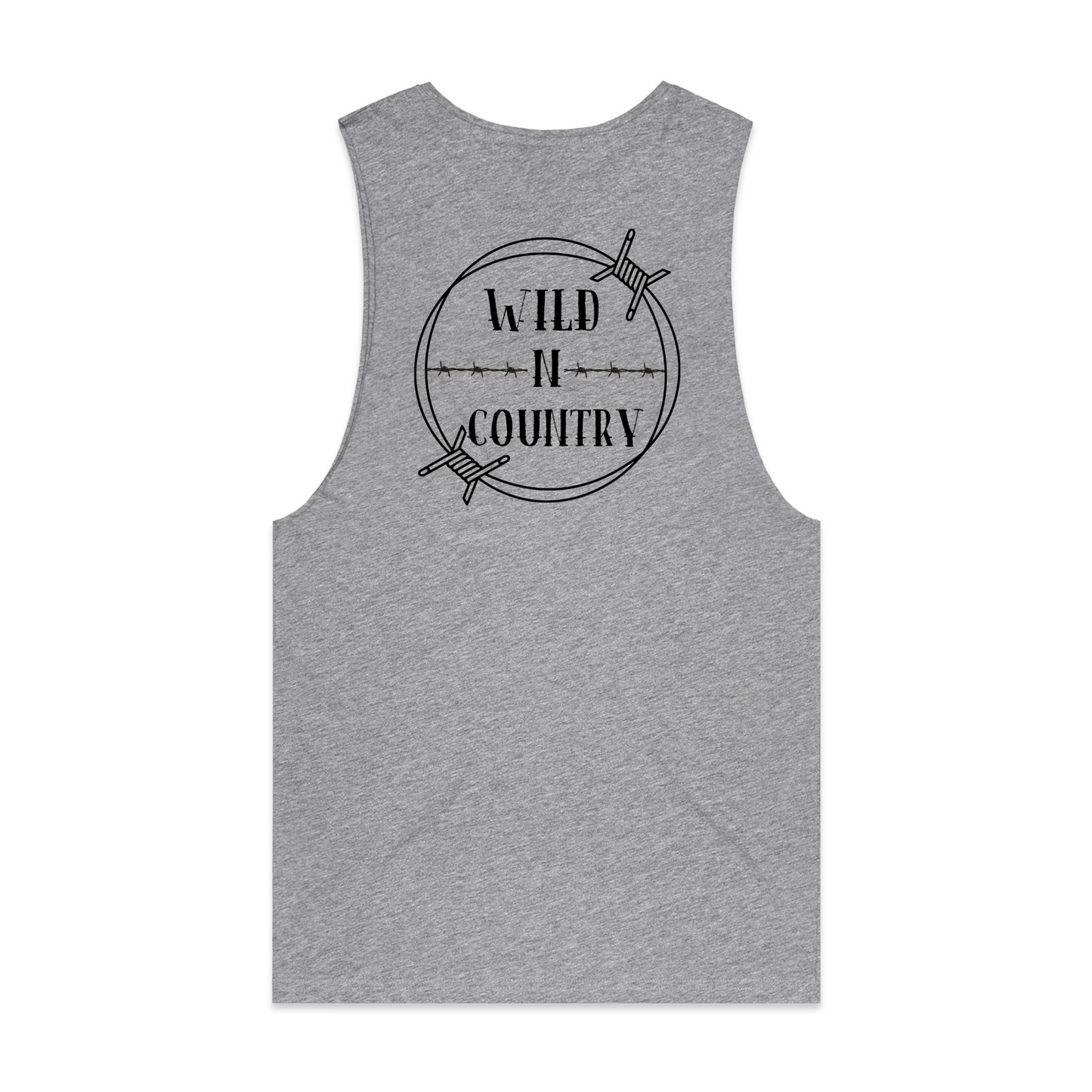 Mens Grey Tank