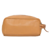 Tooling Leather Cowhide Toiletries Bag