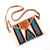 Saddle Blanket Large Clutch Bag