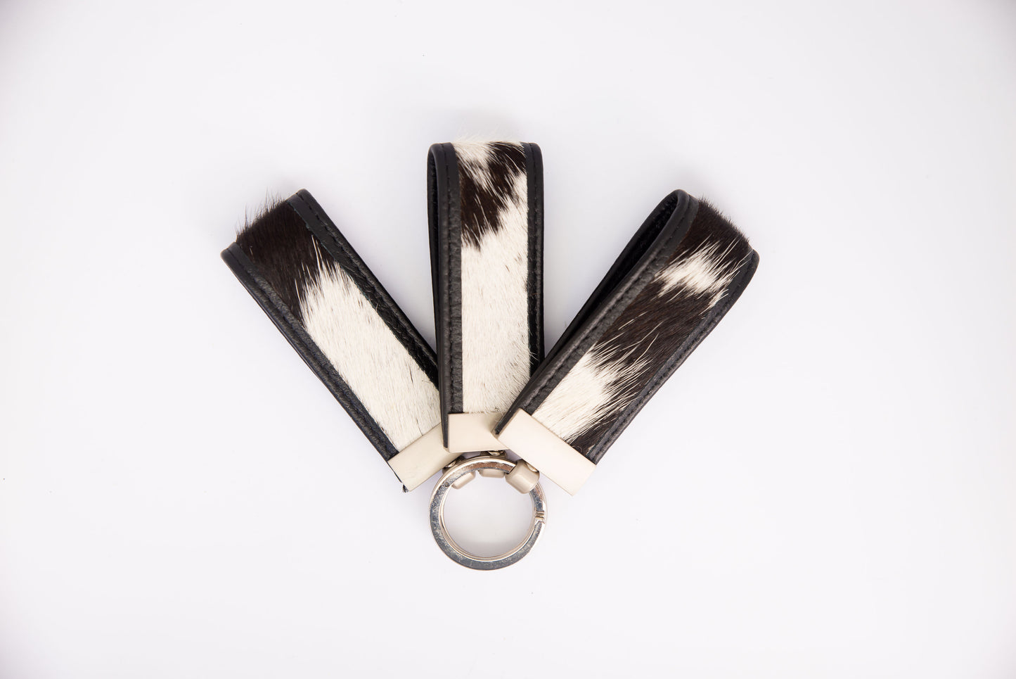 Maine Keyring - Black & white