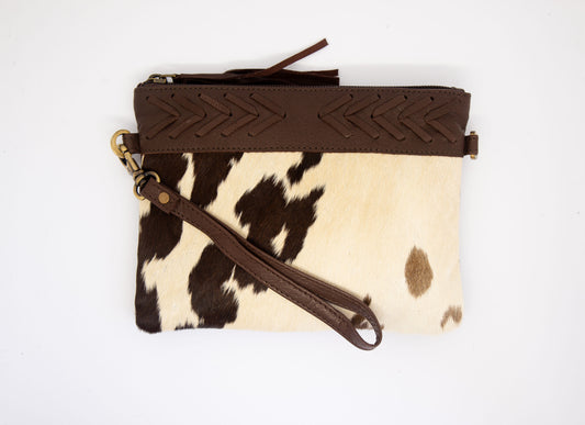Gisele - Chocolate & White Bag