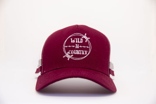 The Essential WNC Trucker Cap - Maroon