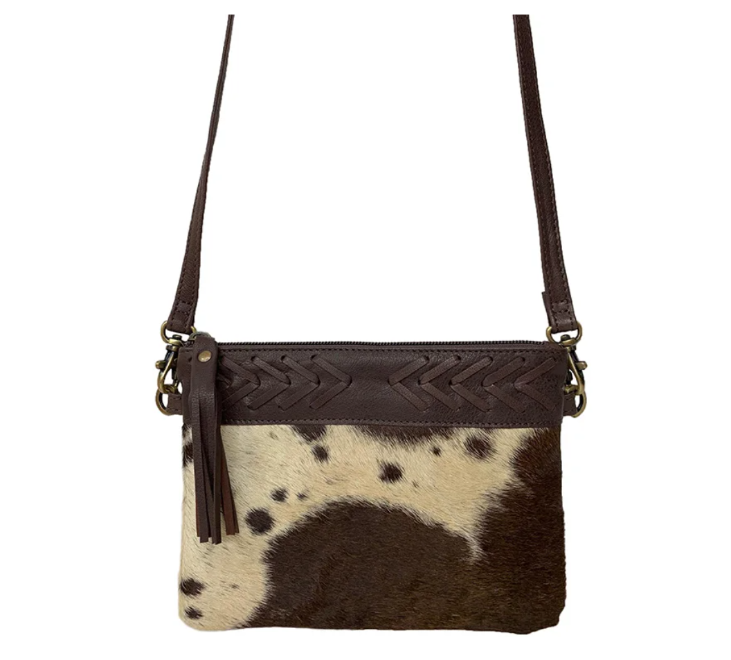 Gisele - Chocolate & White Bag