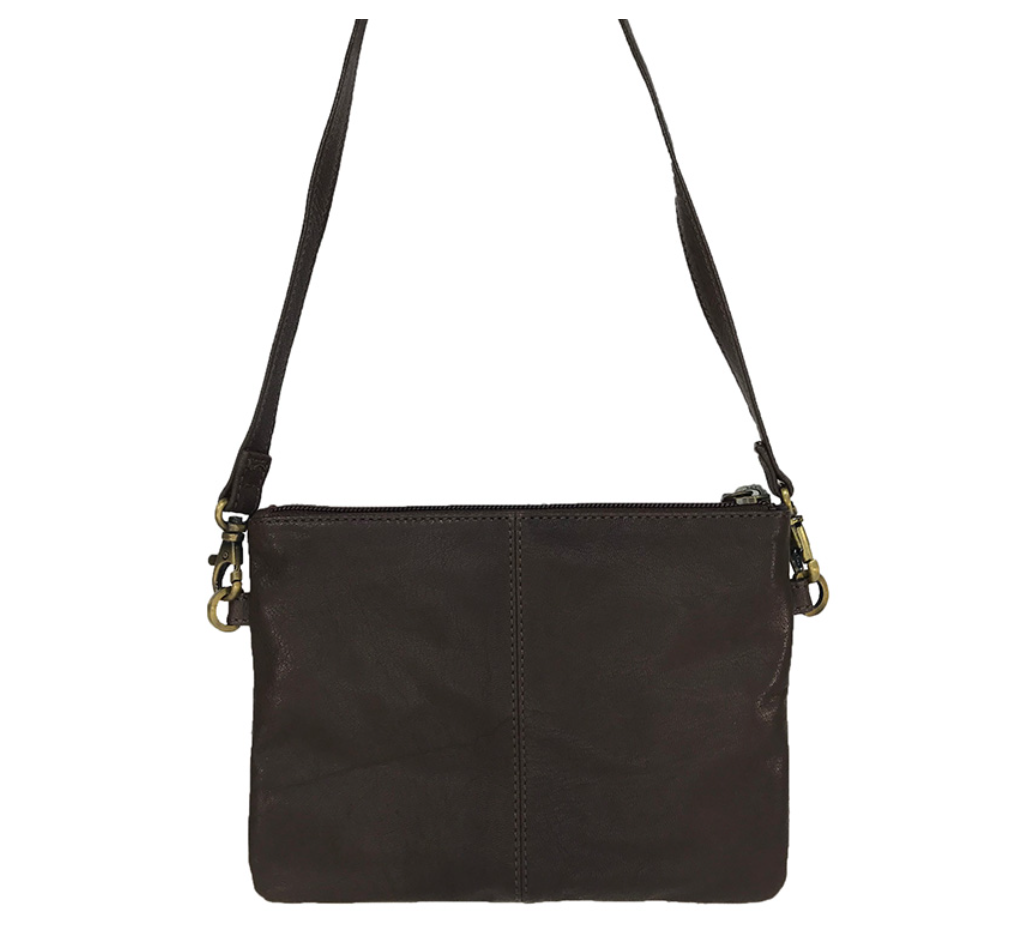 Gisele - Chocolate & White Bag