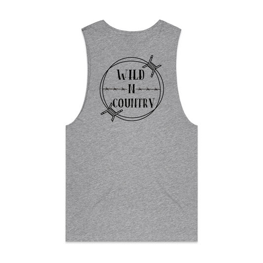 Mens Grey Tank